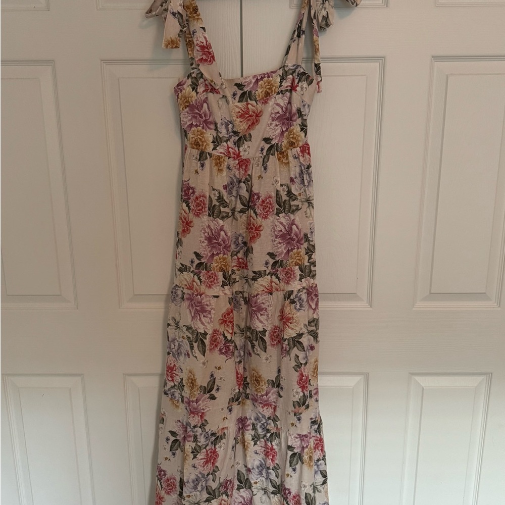 Maxi flower dress